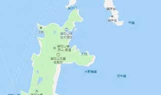 宁波舟山,在地图上属于那个方向 舟山市地图